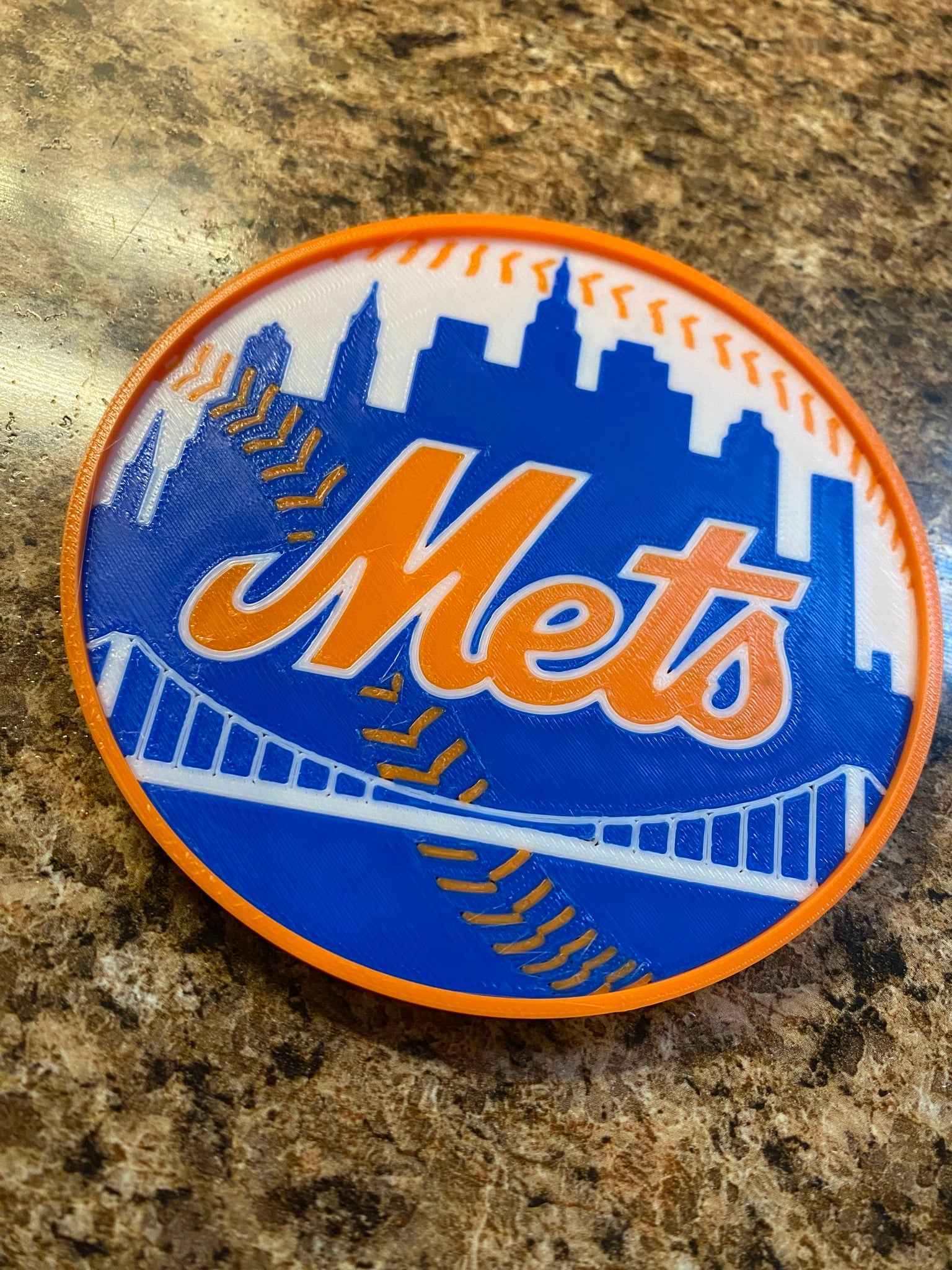 NY Mets Multi-Layer Logo